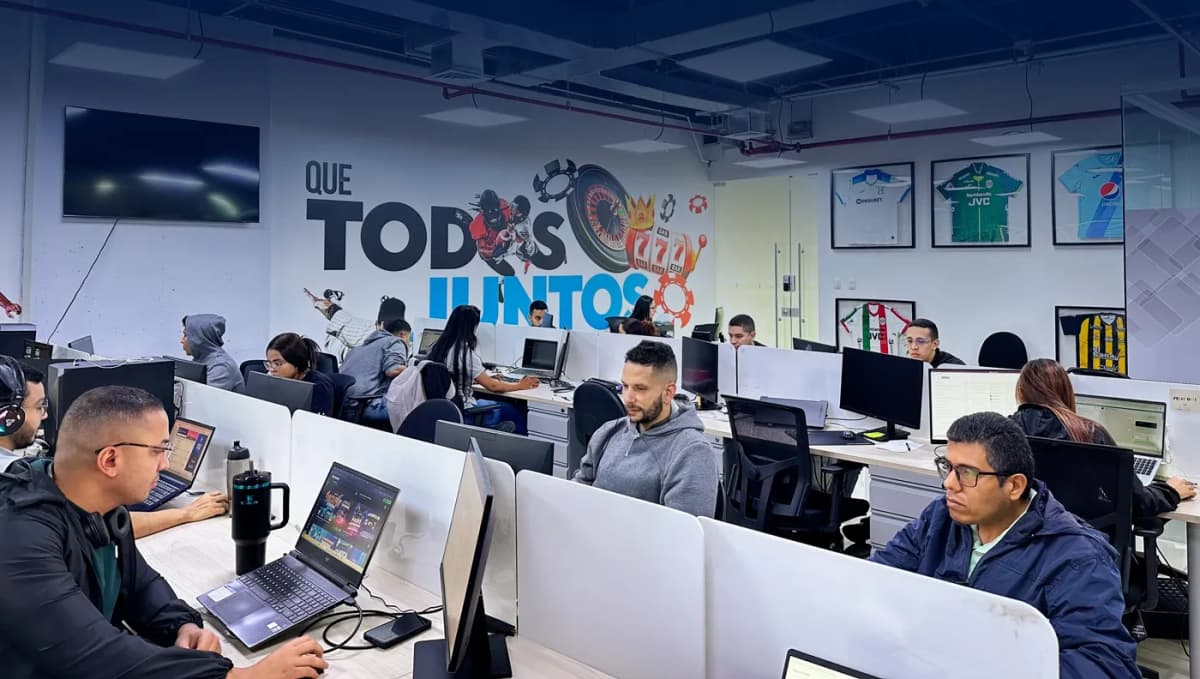 The Interplay team at the Medellín office